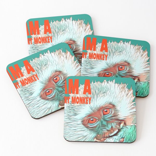 Item preview, I am as hungry as a monkey designed and sold by Nadia C  Ideas.