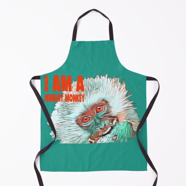 Item preview, I am as hungry as a monkey designed and sold by Nadia C Ideas.