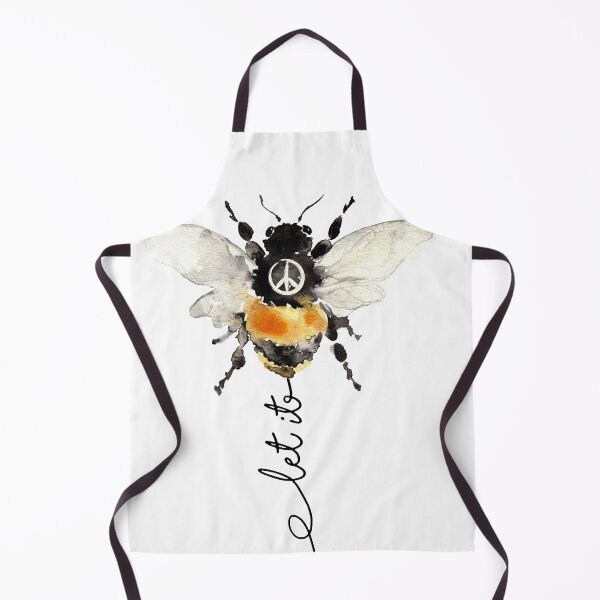 Item preview, Bee - peace sign designed and sold by speakupandshine.