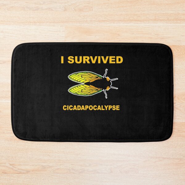 Item preview, I Survived Cicadapcolypse Cicada Cicadas Invasion Swarm 2021 Summer designed and sold by Spaceshipsells.