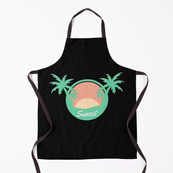 Item preview, Sunset Palm Tree Beach designed and sold by Qudkin.