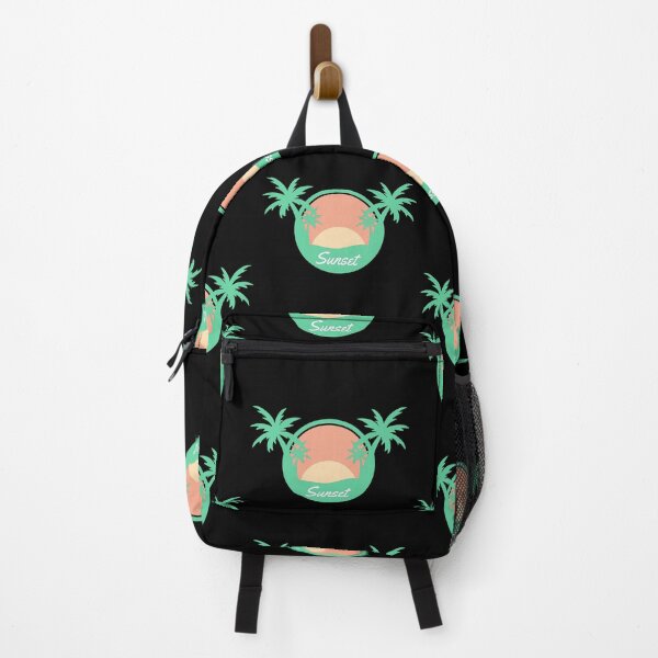 Item preview, Sunset Palm Tree Beach designed and sold by Qudkin.