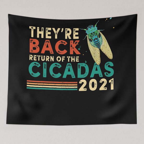 Item preview, They are Back Return Of The Cicadas 2021 designed and sold by Imadovic.