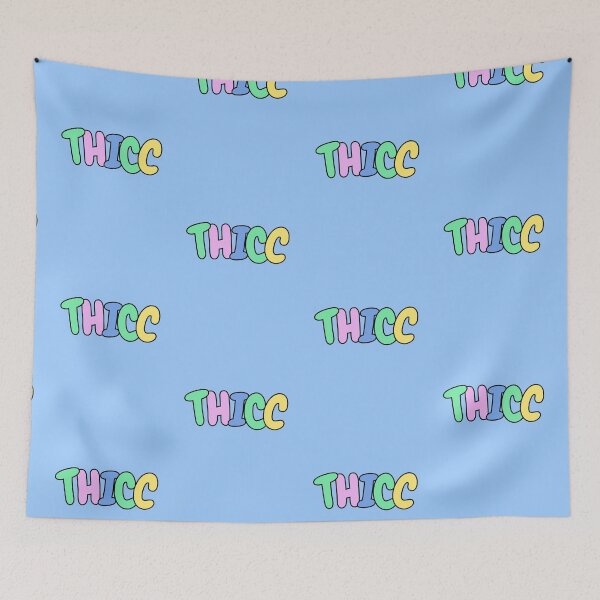Item preview, Thicc meme dummy thicc thighs thick pastel  designed and sold by Captain-Jackson.