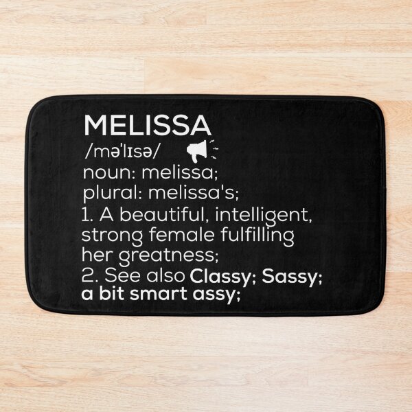 Item preview, Melissa Name Definition designed and sold by Teelogic.