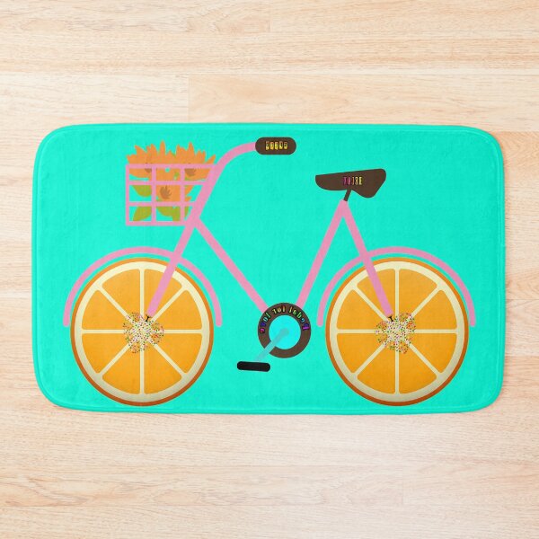 Item preview, orange vegetarian fruit bike - vegan  designed and sold by nakavt.