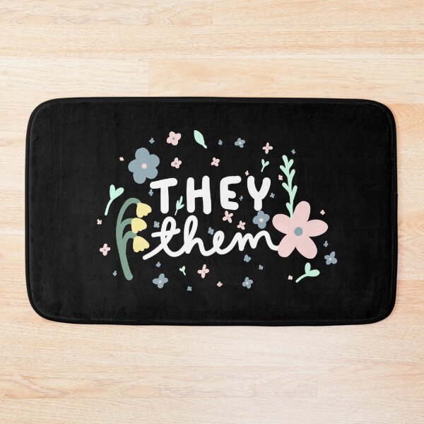 Item preview, they them pronouns designed and sold by artbyeryn.