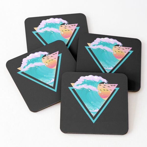 Item preview, Triangular Teal Beach  designed and sold by hannahjarmel.