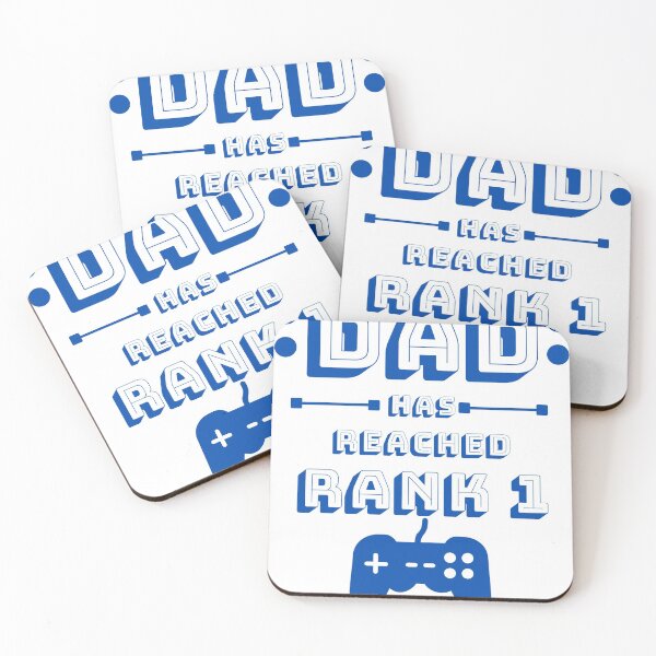 Item preview, THIS DAD HAS REACHED RANK 1(Father's Day) designed and sold by KashifMohiuddin.