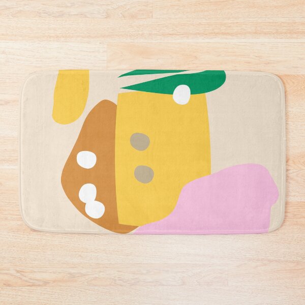 Item preview, Colorful abstract shapes, yellow, pink, green designed and sold by Nadezda Kravcenko.