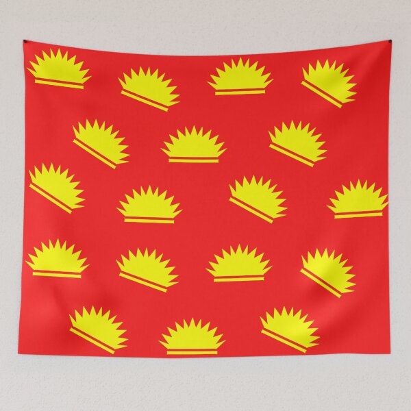 Item preview, Land of the rising sun | Biafran rising sun in RED designed and sold by IgboProverbs.