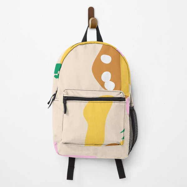 Item preview, Colorful abstract shapes, yellow, pink, green designed and sold by Nadezda Kravcenko.
