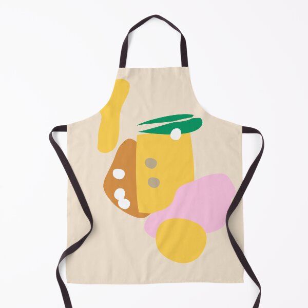 Item preview, Colorful abstract shapes, yellow, pink, green designed and sold by Nadezda Kravcenko.