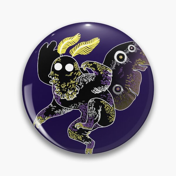 Item preview, Nonbinary Mothman designed and sold by AEMontgomery.