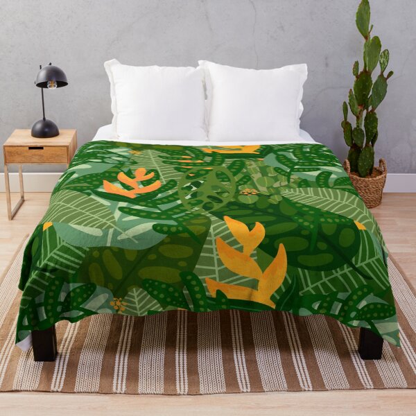 Item preview, Jungle Tropical Leaf Nature Pattern designed and sold by trajeado14.