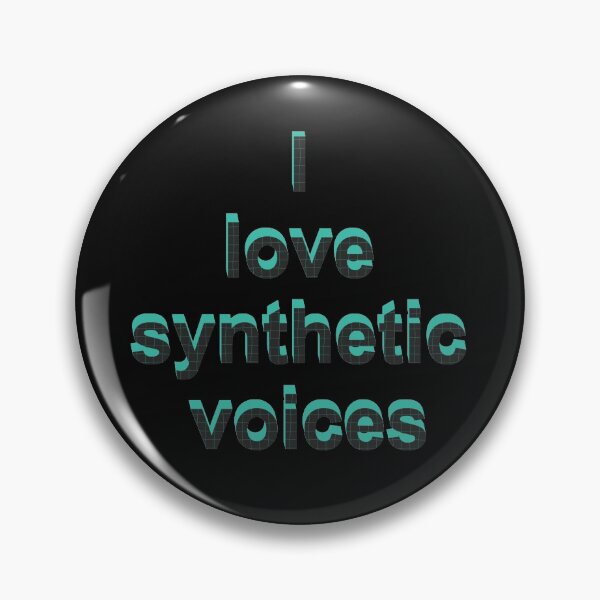 Item preview, Love synthetic voices, electronic music, modern music designs designed and sold by Kirei-Lily.