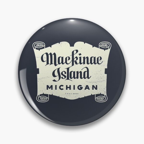Item preview, Mackinac Island, Michigan - 1960's Scroll designed and sold by deadmansupplyco.