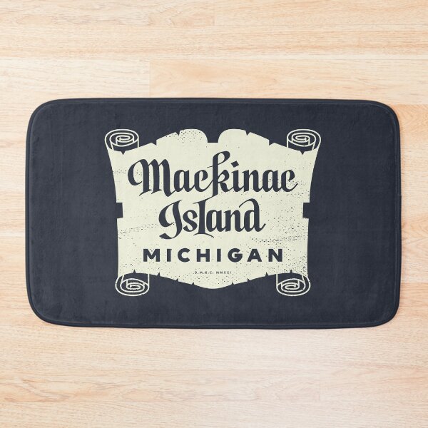 Item preview, Mackinac Island, Michigan - 1960's Scroll designed and sold by deadmansupplyco.