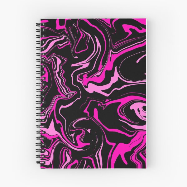 Item preview, Derretimiento abstracto rosa y negro designed and sold by WildNClassyFun.