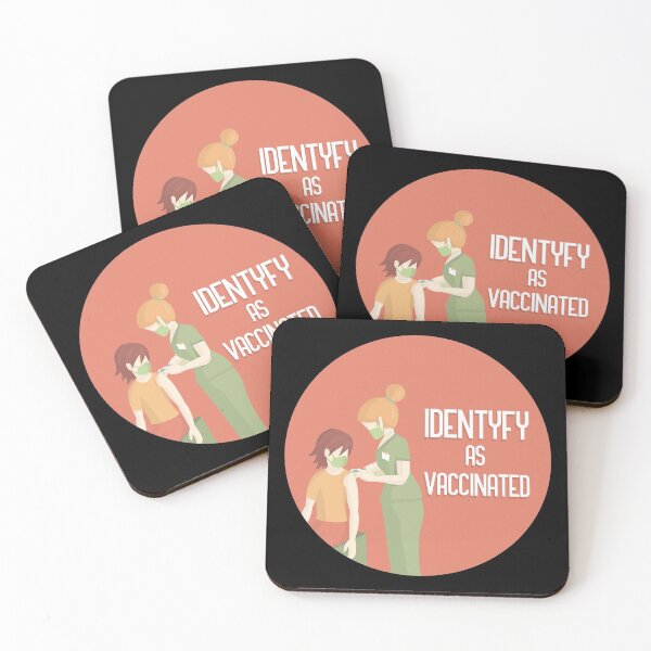 Item preview, I identify as vaccinated designed and sold by GoranDesign.