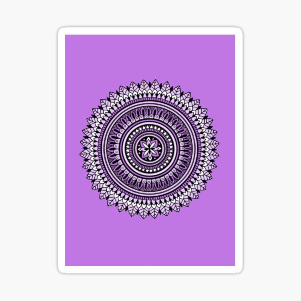 Item preview, Purple Mandala designed and sold by Molou.