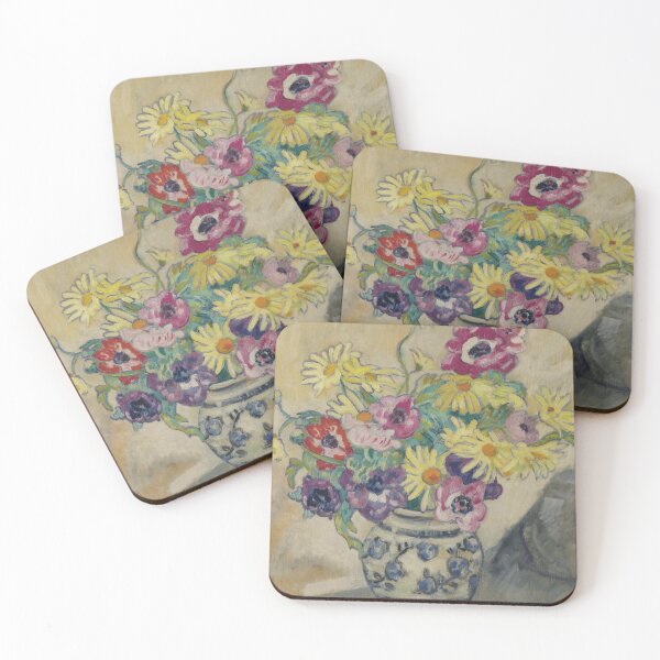 Item preview, Anemones and Yellow Daisies,Louis Valtat. designed and sold by Historical Paintings.