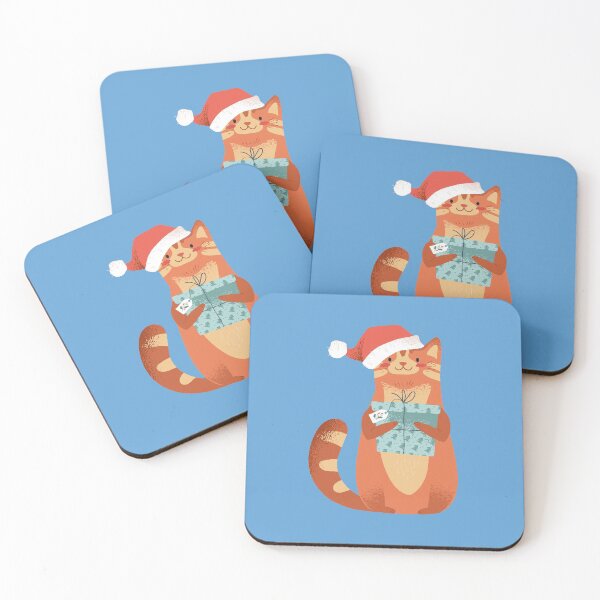 Item preview, Christmas Cat Christmas Cat Funny Cats Cat Owner Gift designed and sold by MoonCat26.