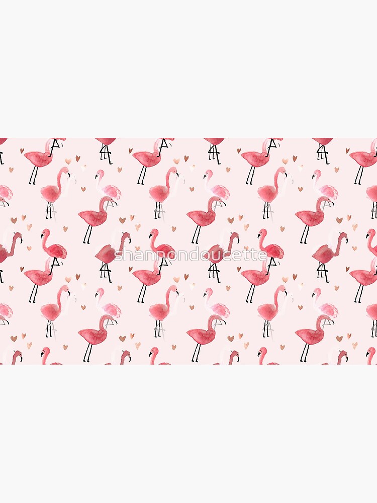 Fun Flock Of Flamingos Watercolour Coffee Mug For Sale By Shannondoucette Redbubble 8674