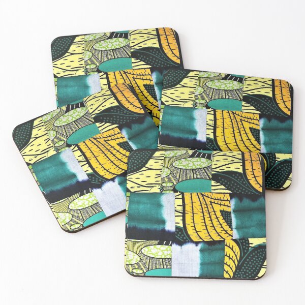 Item preview, African Fabric Collage Art Patterns [#216] designed and sold by AfriStyleUK.