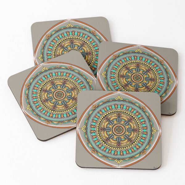 Item preview, Golden Mandala designed and sold by emsalmonart.