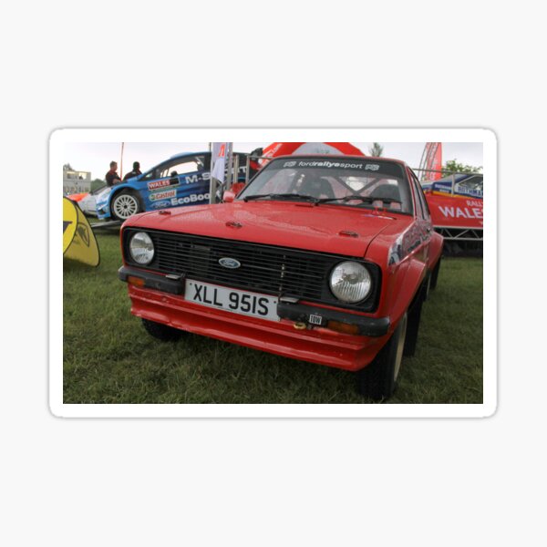 Ford Escort MK2 RS Rally Sticker