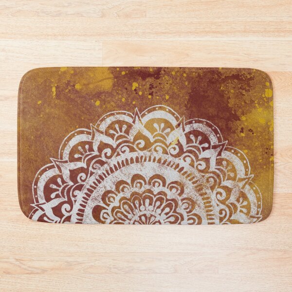 Item preview, Sunset Mandala on Saffron designed and sold by ArtByDrax.