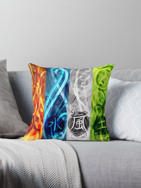 Item preview, 4 elements - Fire, Water, Air and Earth designed and sold by GamerRenai.