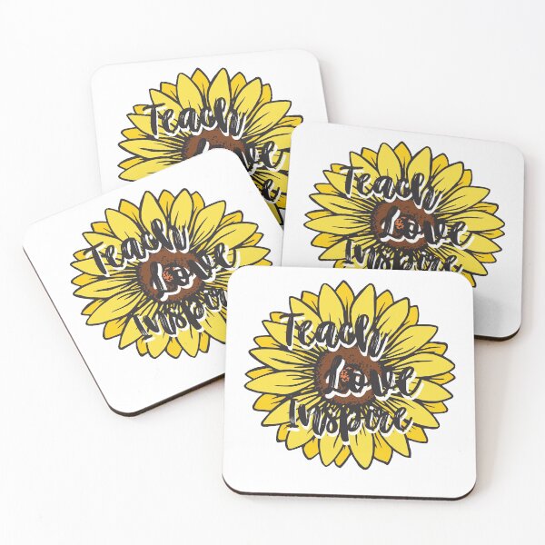 Item preview, Sunflower Teach Love Inspire designed and sold by Robin Schaus.