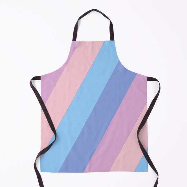 Item preview, Vintage Light Blue, Pink, and Purple Diagonal Stripes Pattern designed and sold by LittleFlairTee.