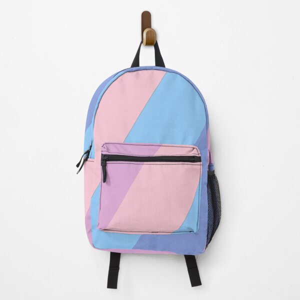 Item preview, Vintage Light Blue, Pink, and Purple Diagonal Stripes Pattern designed and sold by LittleFlairTee.