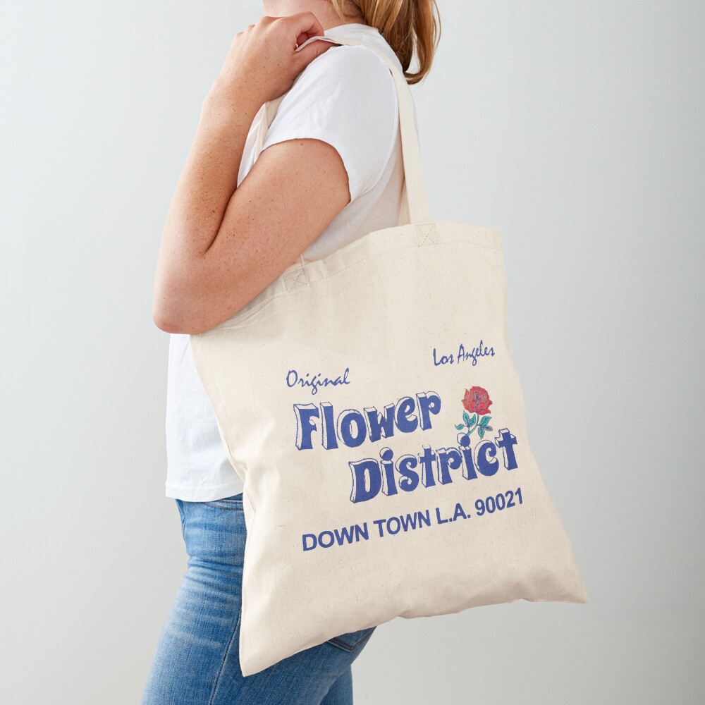 "Flower district " Tote Bag for Sale by sunnyaesthetic Redbubble