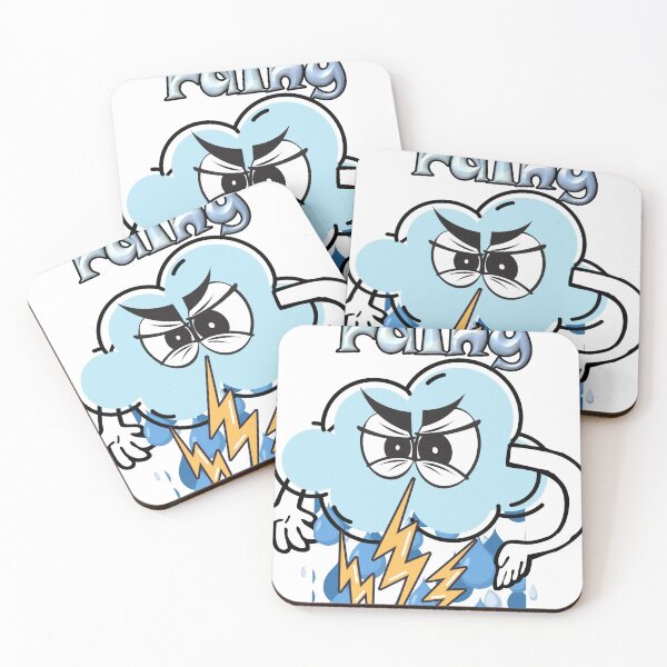 Item preview, rainy cloud character designed and sold by wonderfloral.