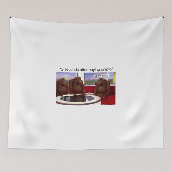 Item preview, Where Lambo (2 seconds after buying Crypto) designed and sold by Nilless1234.