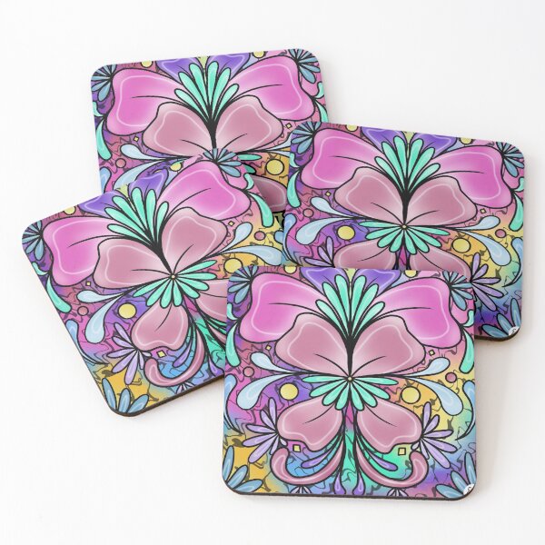 Item preview, Trippy Flowers designed and sold by emsalmonart.
