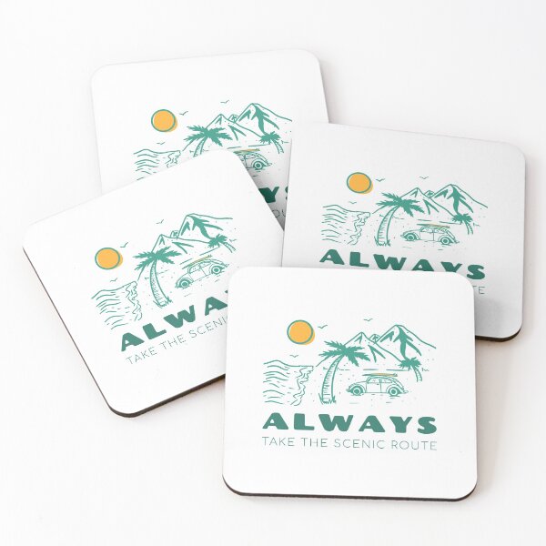 Item preview, Always Take The Scenic Route designed and sold by Rizty.