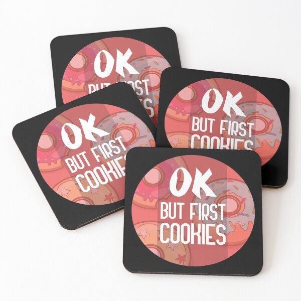 Item preview, ok but first cookies designed and sold by GoranDesign.