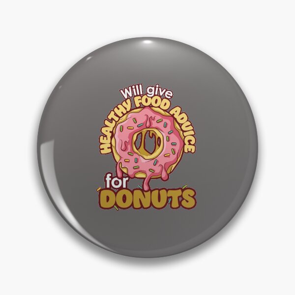 Item preview, Will give healthy food advice for donuts designed and sold by FalkDania.