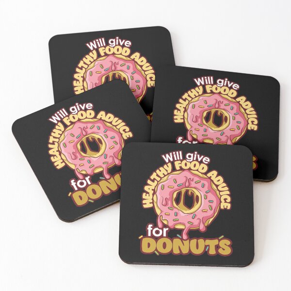 Item preview, Will give healthy food advice for donuts designed and sold by FalkDania.