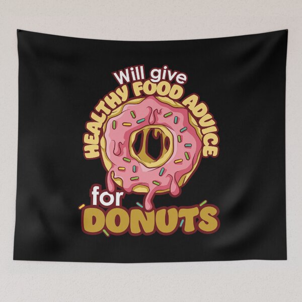 Item preview, Will give healthy food advice for donuts designed and sold by FalkDania.