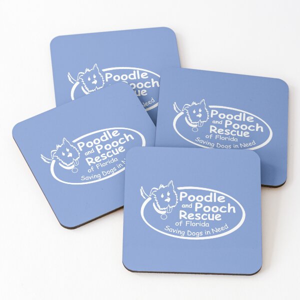 Item preview, Poodle and Pooch Rescue of Florida - White Logo designed and sold by Poodle and Pooch Rescue of Florida.