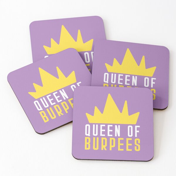 Item preview, Queen of burpees designed and sold by ChantillyArtDes.