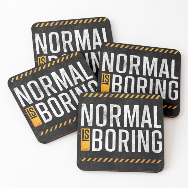 Item preview, Normal is boring designed and sold by Anzakaizen.
