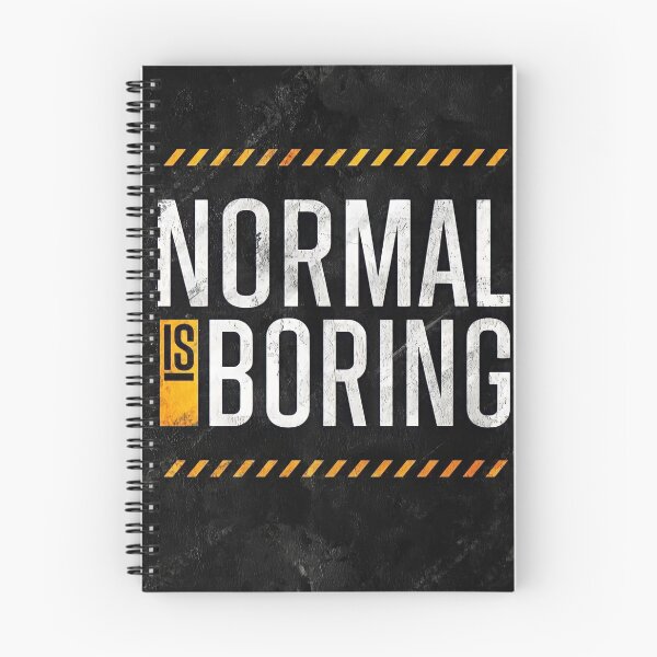 Item preview, Normal is boring designed and sold by Anzakaizen.