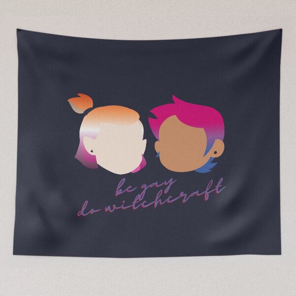 Item preview, BE GAY, DO WITCHCRAFT *now with flags* designed and sold by MoznaInaczej.